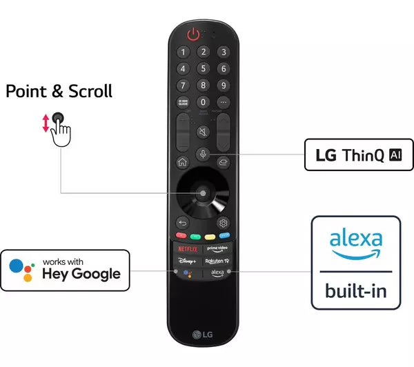 LG 43NANO766QA 43" Smart 4K Ultra HD HDR LED TV with Google Assistant & Amazon Alexa