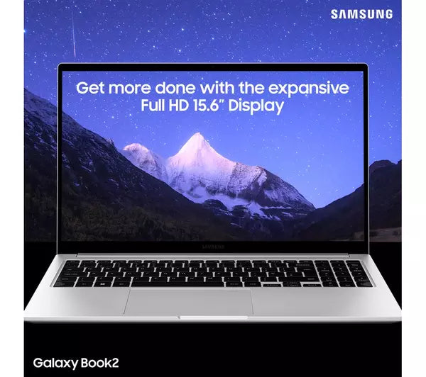 SAMSUNG Galaxy Book2 15.6" Laptop - Intel® Core™ i5, 512 GB SSD, Silver