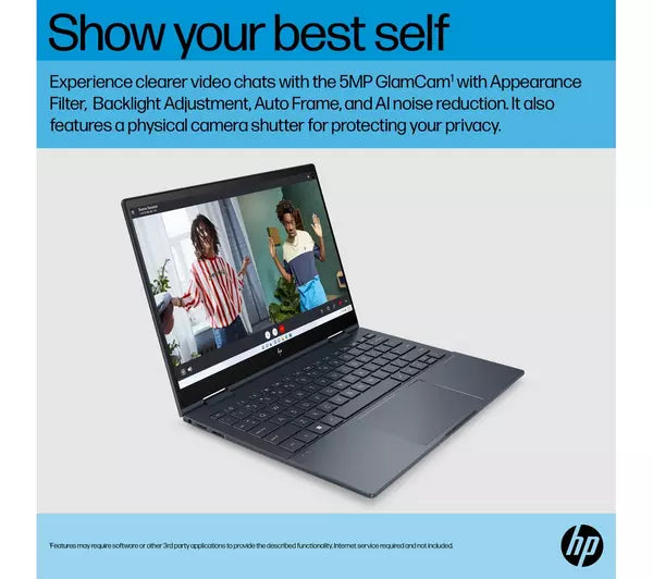 HP ENVY x360 13.3" 2 in 1 Laptop - Intel® Core™ i7, 512 GB SSD, Blue