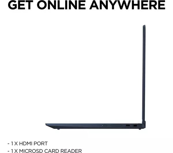 LENOVO IdeaPad Flex 5i 13.3" 2 in 1 Chromebook - Intel® Core™ i3, 128 GB SSD, Blue