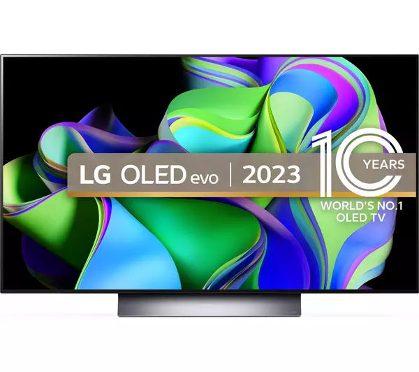 LG OLED48C34LA 48" Smart 4K Ultra HD HDR OLED TV with Amazon Alexa
