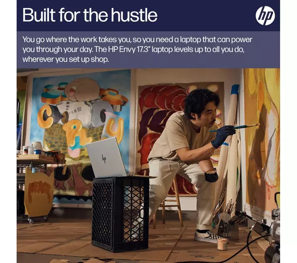 HP ENVY 17-cw0501na 17.3" Laptop - Intel® Core™ i7, 1 TB SSD, Silver