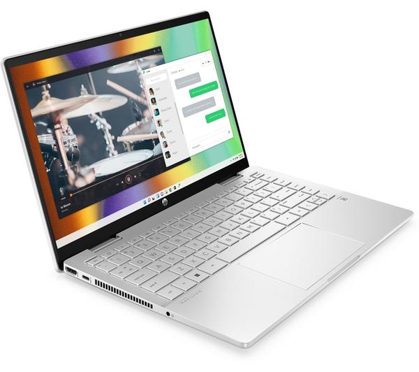 HP Pavilion x360 14-ek1510sa 14" 2 in 1 Laptop - Intel® Core™ i7, 512 GB SSD, Silver