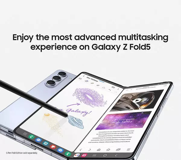 SAMSUNG Galaxy Z Fold5 - 512 GB, Cream