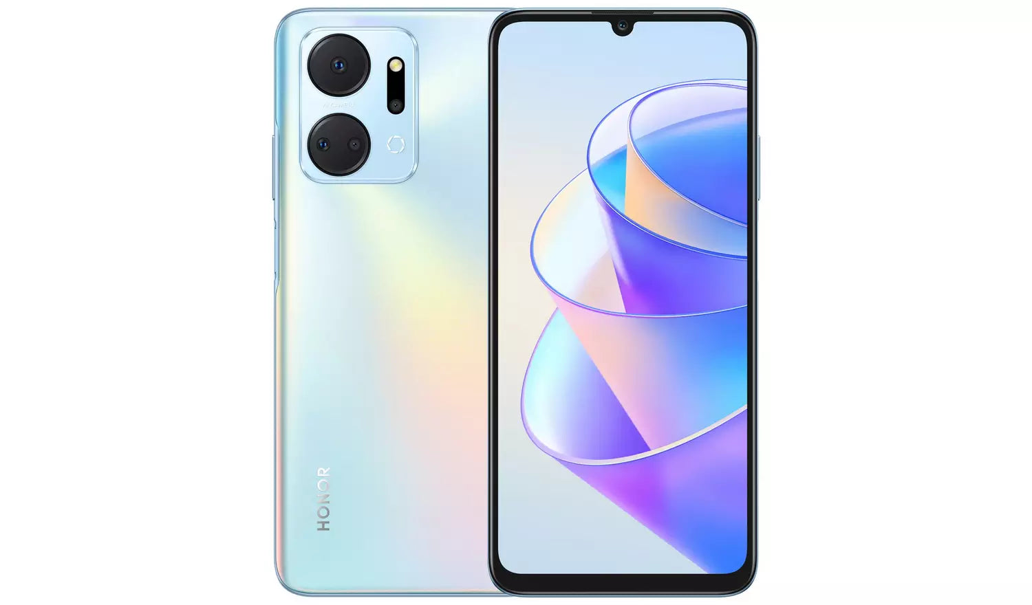 SIM Free HONOR X7a 128GB Mobile Phone - Titanium Silver