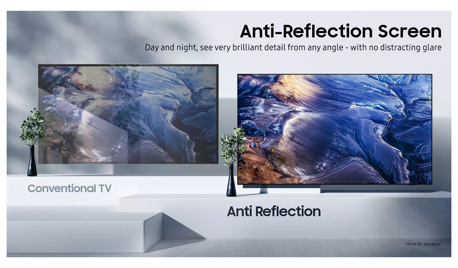 SAMSUNG QE55QN90BATXXU 55" Smart 4K Ultra HD HDR Neo QLED TV with Biyxb, Alexa & Google Assistant