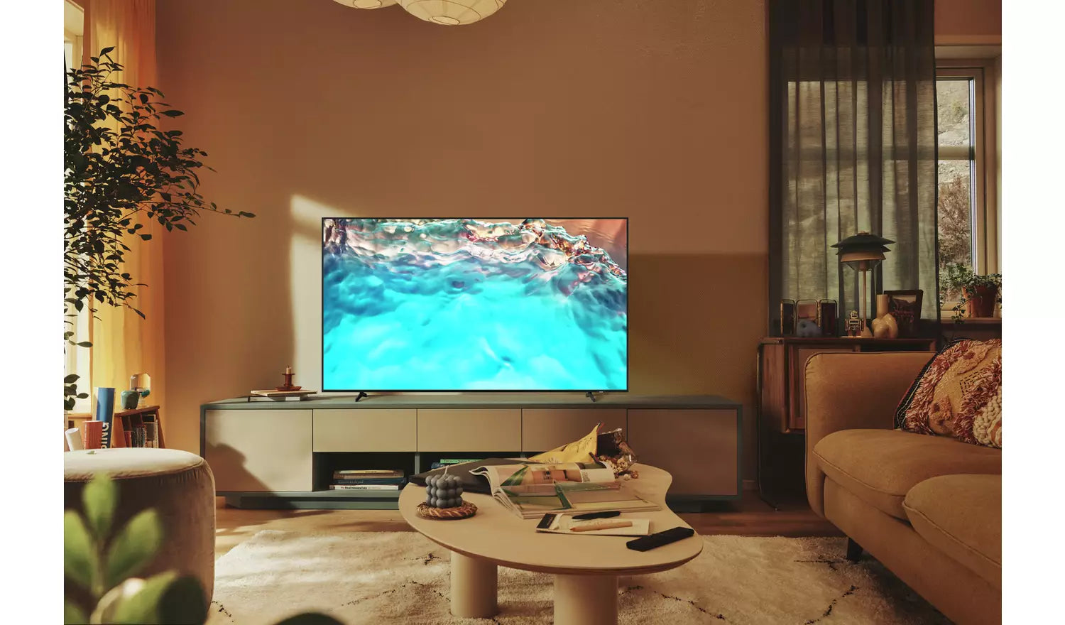 SAMSUNG UE85AU7100KXXU 85" Smart 4K Ultra HD HDR LED TV