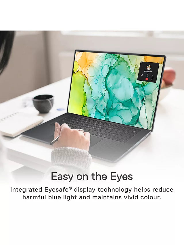 XPS 15 9520 Laptop, Intel Core i7 Processor, 16GB RAM, 1TB SSD, NVIDIA GeForce RTX 3050 Ti, 15.6" Full HD+, Silver