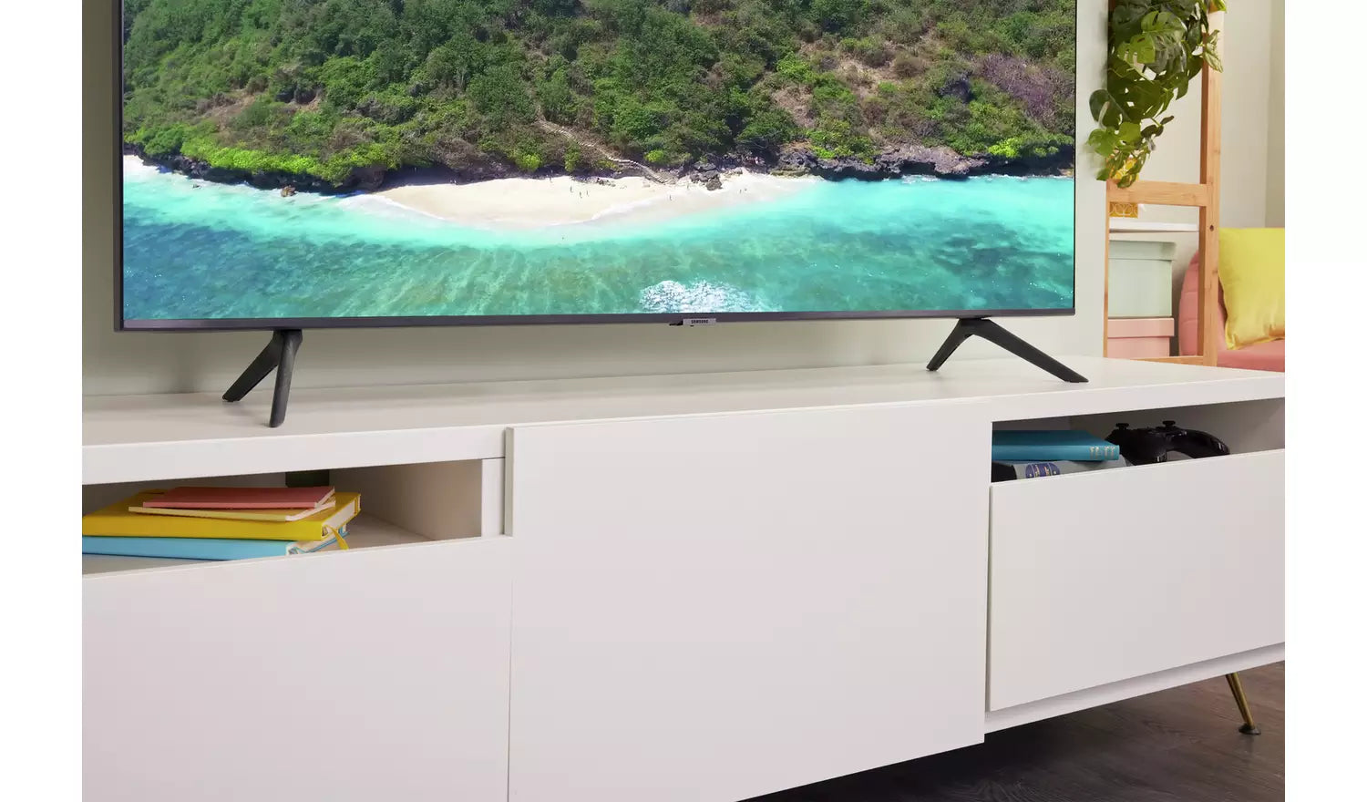 SAMSUNG UE85AU7100KXXU 85" Smart 4K Ultra HD HDR LED TV