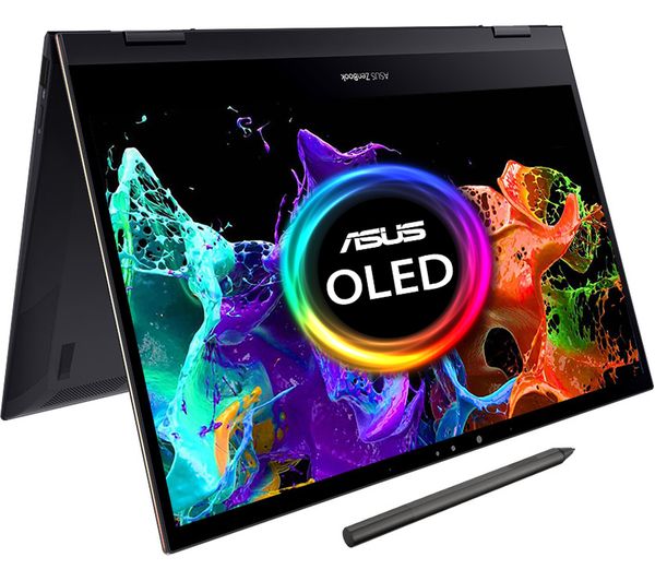 ASUS Zenbook Flip S13 UX371EA 13.3" 2 in 1 Laptop - Intel® Core™ i7, 1 TB SSD, Black
