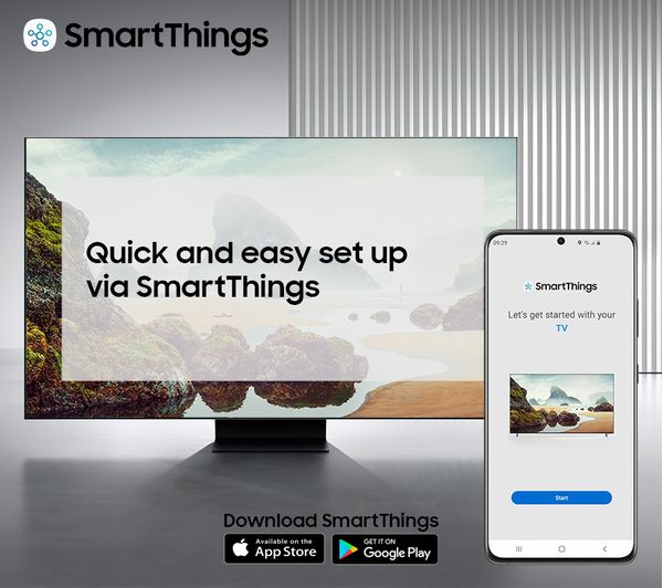 SAMSUNG QE85QN85AATXXU 85" Smart 4K Ultra HD HDR Neo QLED TV with Bixby, Alexa & Google Assistant