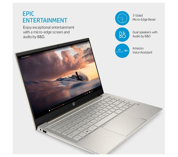 HP Pavilion 14-dv2501sa 14" Laptop - Intel® Core™ i3, 256 GB SSD, Gold