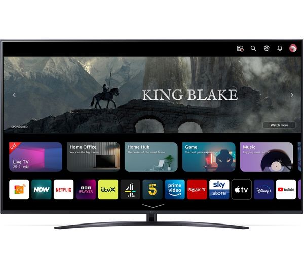 LG 75UR81006LJ 75" Smart 4K Ultra HD HDR LED TV with Amazon Alexa