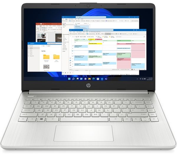 HP 14s-dq2524sa 14" Laptop - Intel® Core™ i3, 128 GB SSD, Silver