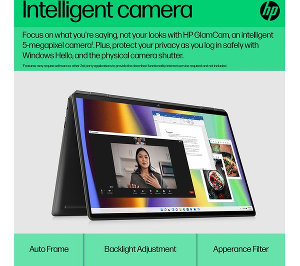 HP Spectre x360 16-f2500na 16" 2 in 1 Laptop - Intel® Core™ i7, 1 TB SSD, Black