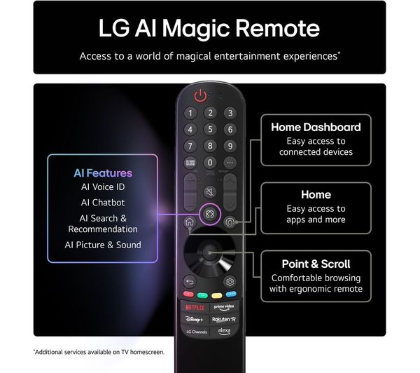 LG 48 Inch OLED48C56LB Smart 4K UHD HDR OLED TV
