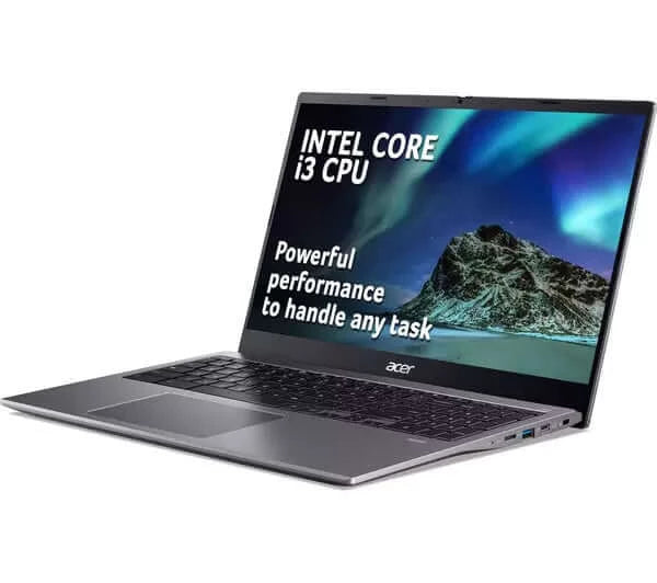 ACER 515 15.6" Chromebook & Mouse Bundle - Intel® Core™ i3, 128 GB SSD, Grey