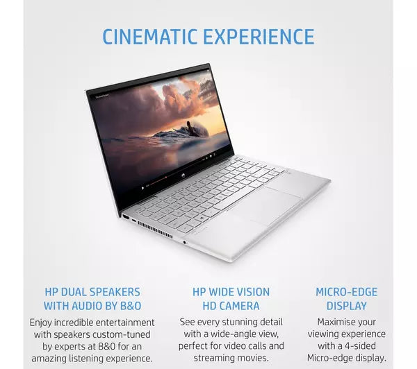 HP Pavilion x360 14-dy0519 14" 2 in 1 Laptop - Intel® Core™ i3, 256 GB SSD, Silver