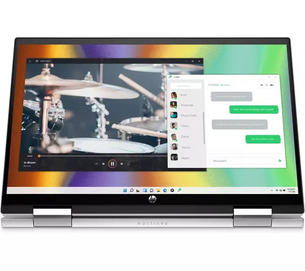 HP Pavilion x360 14-dy0519 14" 2 in 1 Laptop - Intel® Core™ i3, 256 GB SSD, Silver
