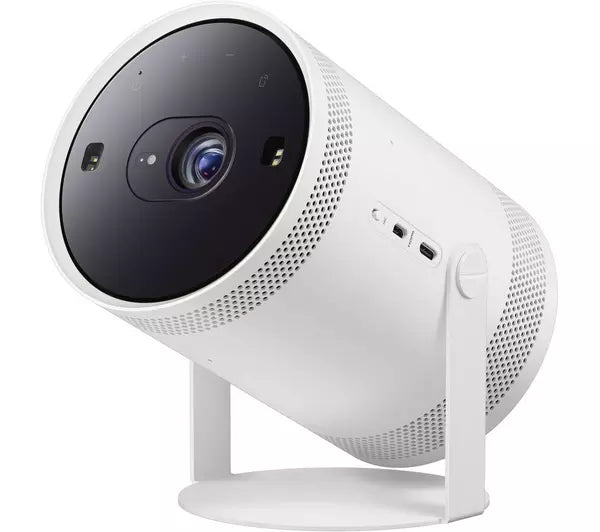 SAMSUNG The Freestyle SP-LSP3BLAXXU Smart Full HD TV Projector with Amazon Alexa - White