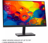 LENOVO L27e-30 27" Full HD IPS LED Monitor - Black - SamaTechs