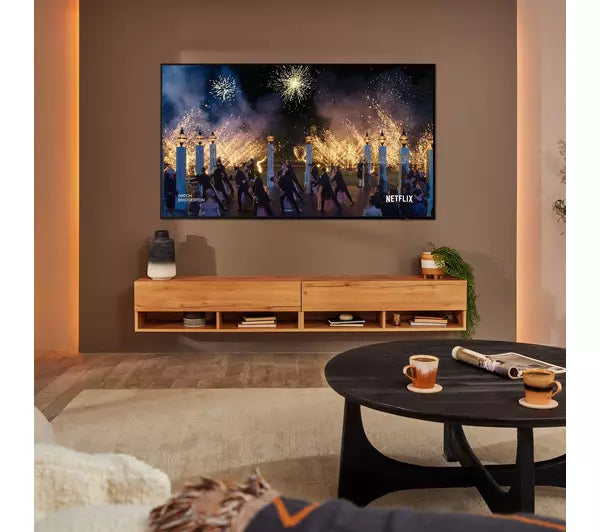 SAMSUNG QE75QN90BATXXU 75" Smart 4K Ultra HD HDR Neo QLED TV with Bixby, Alexa & Google Assistant