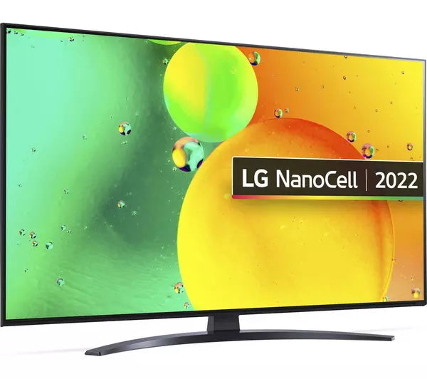 LG 43NANO766QA 43" Smart 4K Ultra HD HDR LED TV with Google Assistant & Amazon Alexa