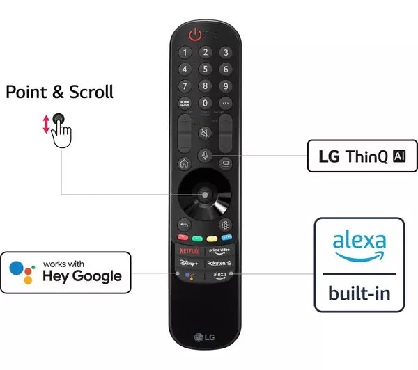 LG 43NANO766QA 43&quot; Smart 4K Ultra HD HDR LED TV with Google Assistant &amp; Amazon Alexa