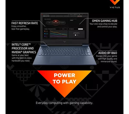 HP Victus 16-d1503na 16.1&quot; Gaming Laptop - Intel® Core™ i5, RTX 3060, 512 GB SSD