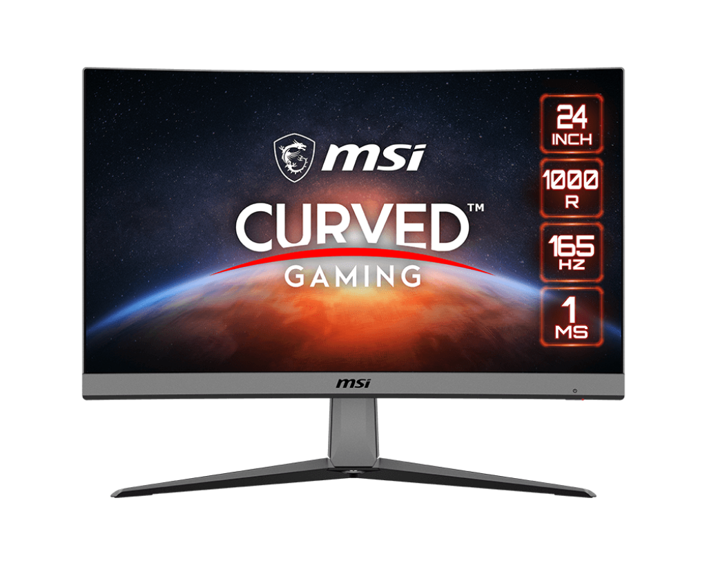 MSI 24" MAG Artymis 242C 1920x1080 VA 165Hz 1ms FreeSync Curved - SamaTechs