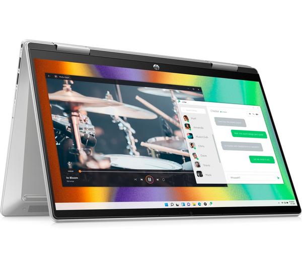 HP Pavilion x360 14-ek1510sa 14" 2 in 1 Laptop - Intel® Core™ i7, 512 GB SSD, Silver