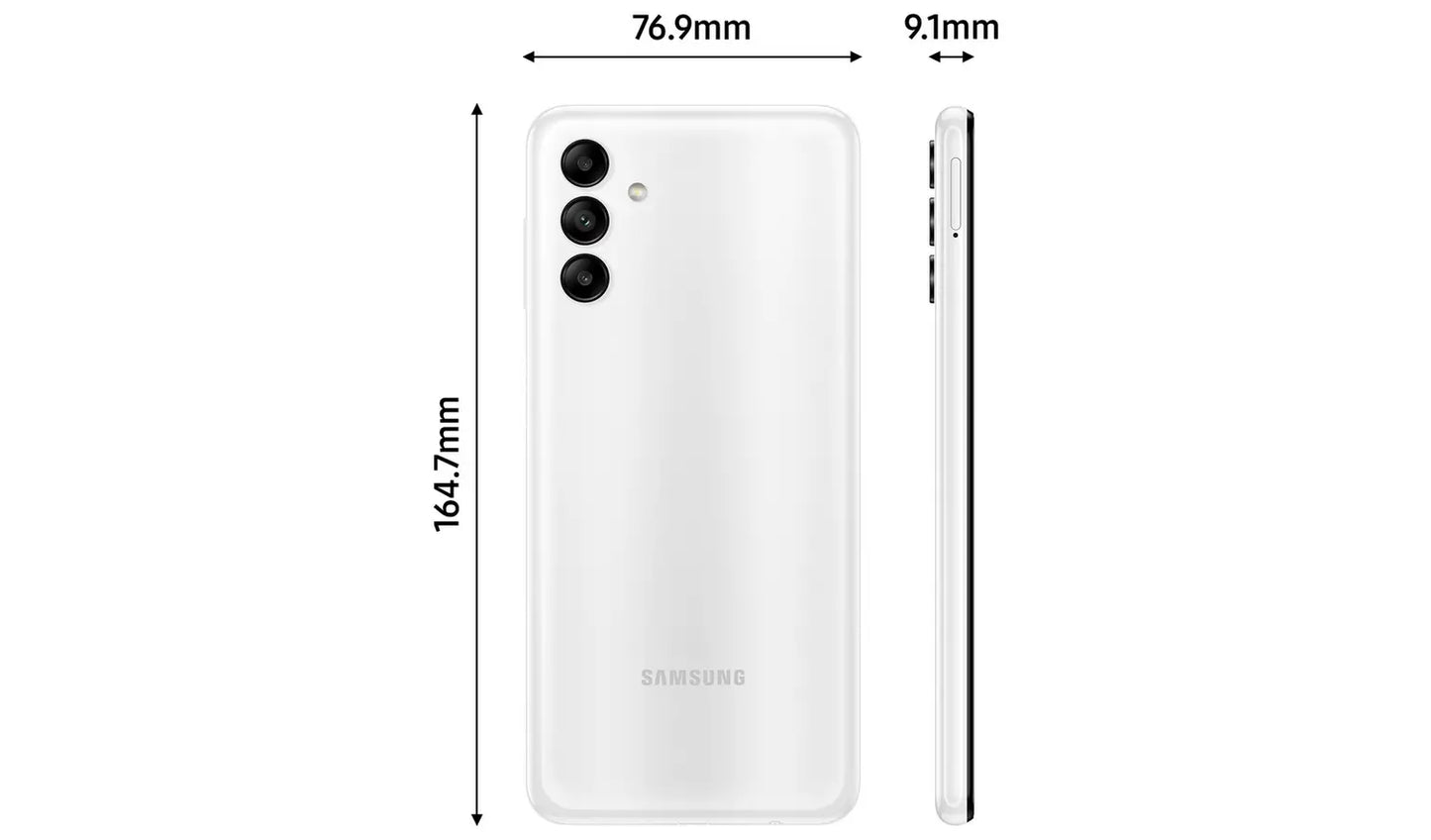 SIM Free Samsung Galaxy A04s 32GB Mobile Phone - White
