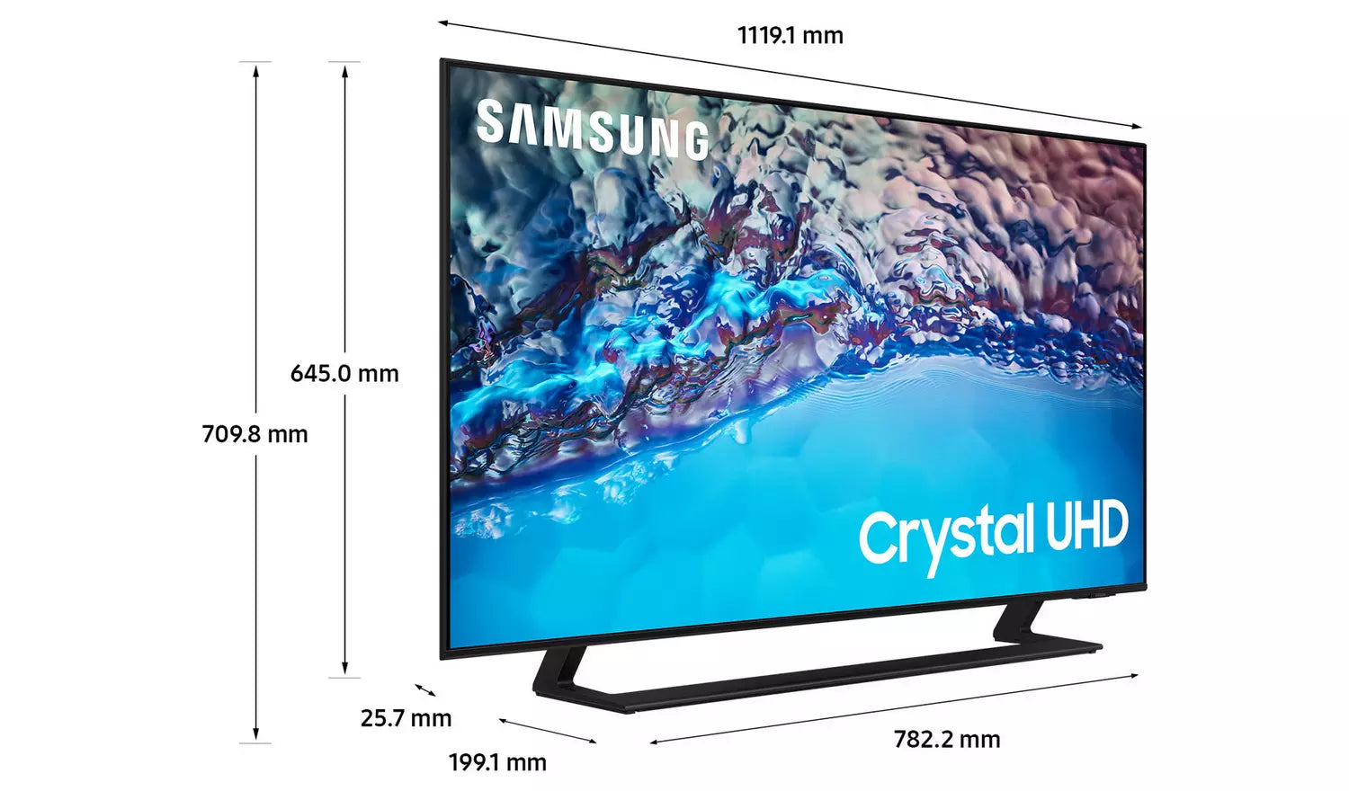 SAMSUNG UE50BU8500KXXU 50&quot; Smart 4K Ultra HD HDR LED TV with Bixby, Alexa &amp; Google Assistant - SamaTechs