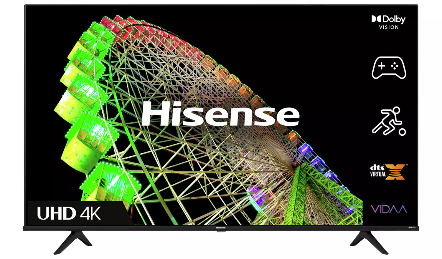 Hisense 55 Inch 55A6BGTUK Smart 4K UHD HDR LED Freeview TV - SamaTechs