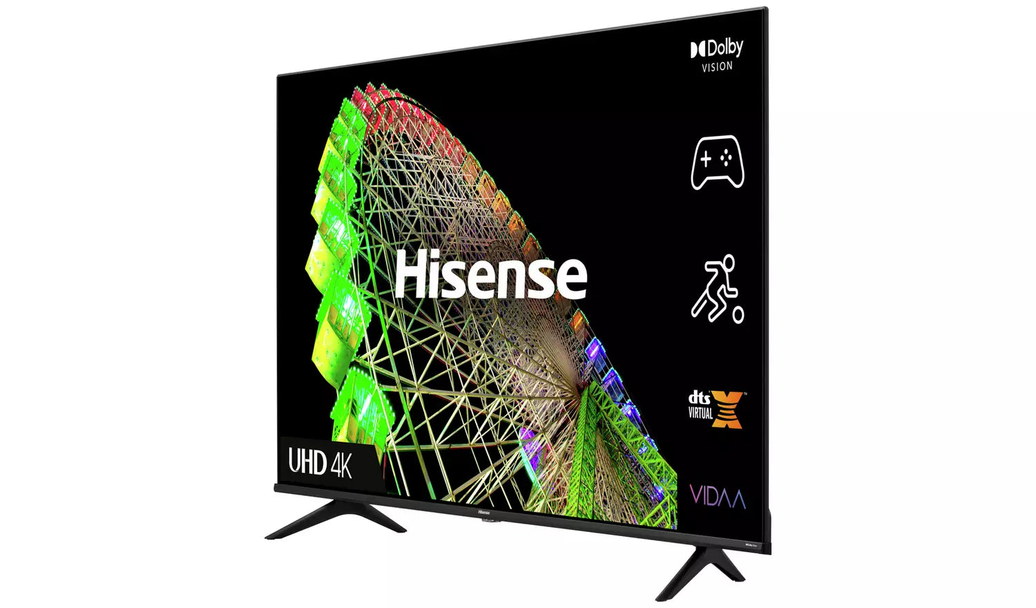 Hisense 55 Inch 55A6BGTUK Smart 4K UHD HDR LED Freeview TV - SamaTechs