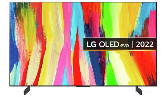 LG 42 Inch OLED42C24LA Smart 4K UHD HDR Led Freeview TV