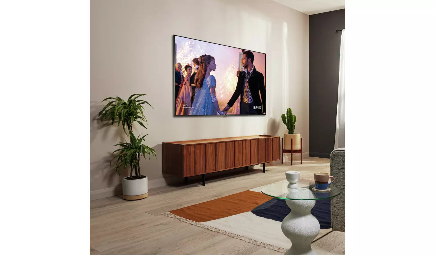 Samsung 85 Inch QE85Q80BATXXU Smart 4K UHD HDR QLED TV with alexa