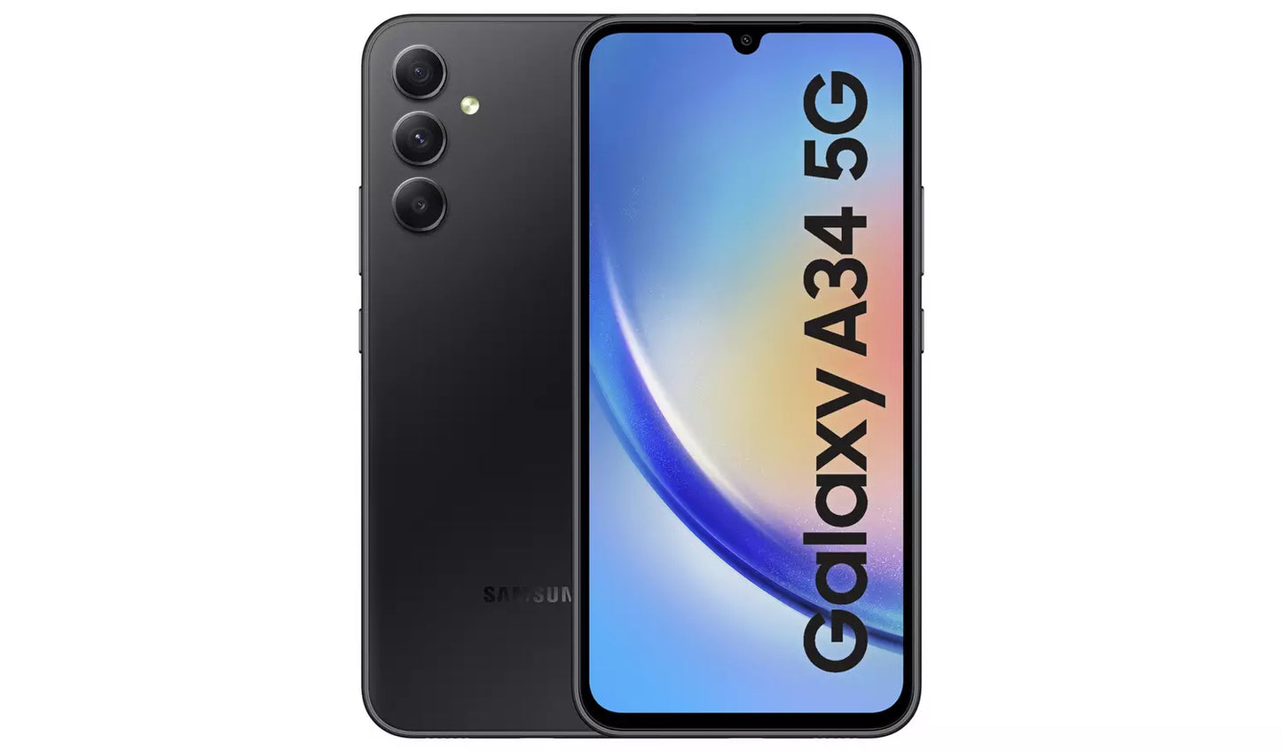 SAMSUNG Galaxy A34 5G - 256 GB, Awesome Black
