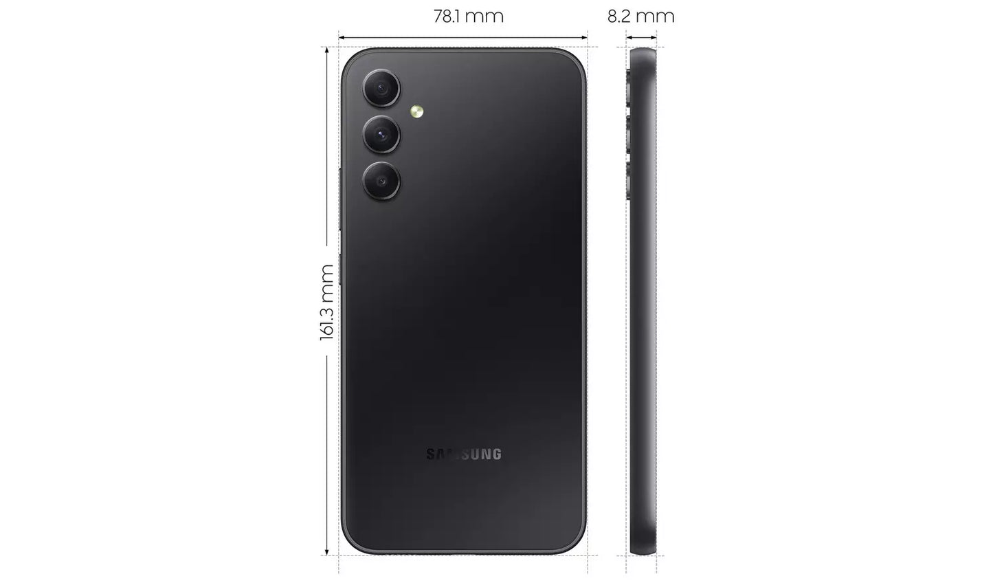 SAMSUNG Galaxy A34 5G - 256 GB, Awesome Black