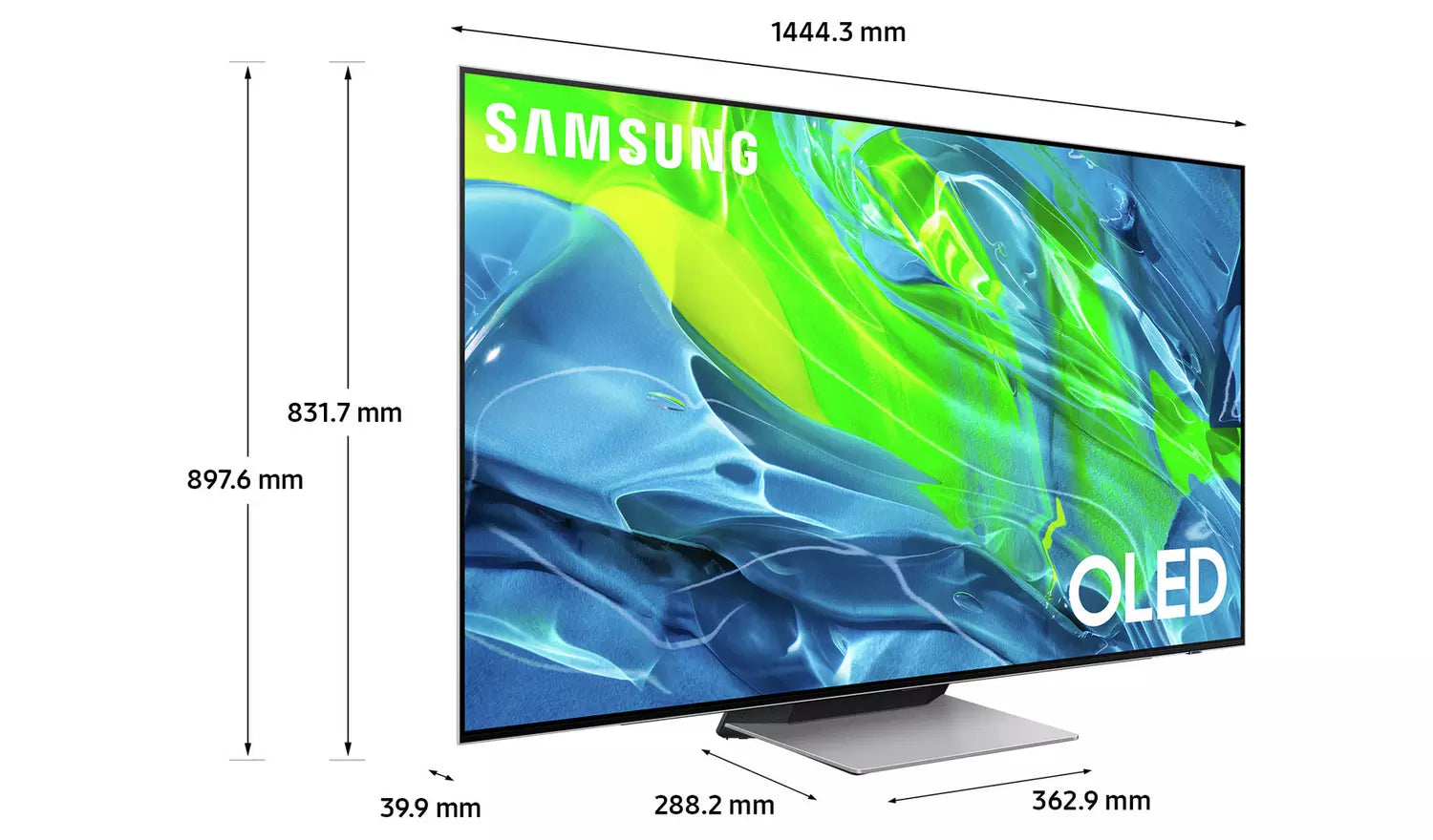 Samsung 65 Inch QE65S95BAT Smart 4K UHD HDR OLED with Bixby &amp; AlexaTV