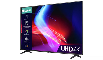 Hisense 50 Inch 50A6KTUK Smart 4K UHD HDR DLED Freeview TV