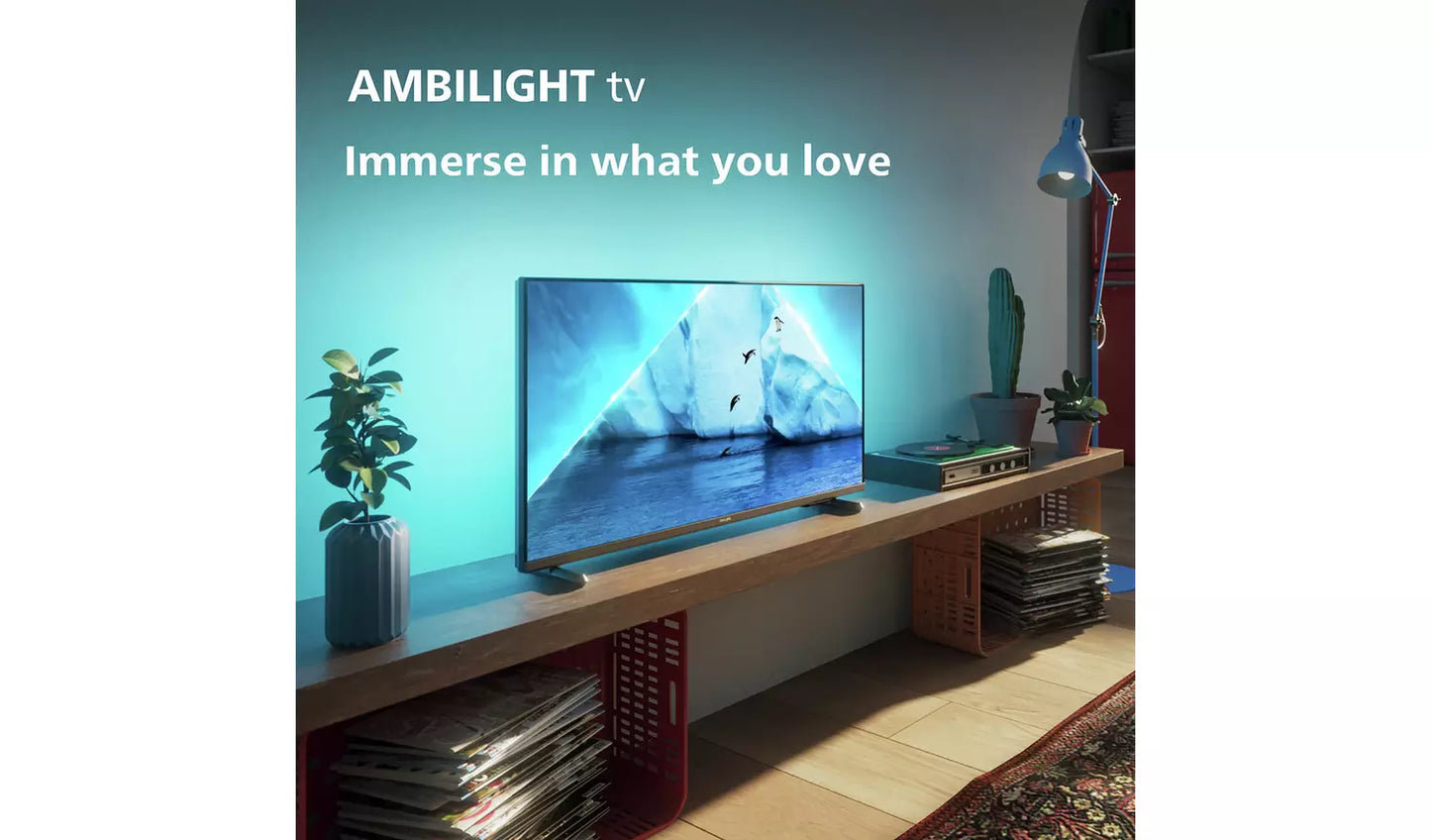 PHILIPS Ambilight 32PFS6908 32" Smart Full HD HDR LED TV