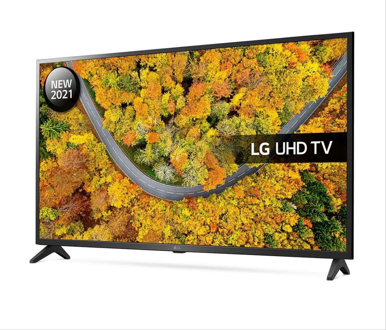 LG 43UP75006LF 43 inch 4K UHD HDR Smart LED TV (2021 Model) with Freeview Play, Prime Video, Netflix, Disney+