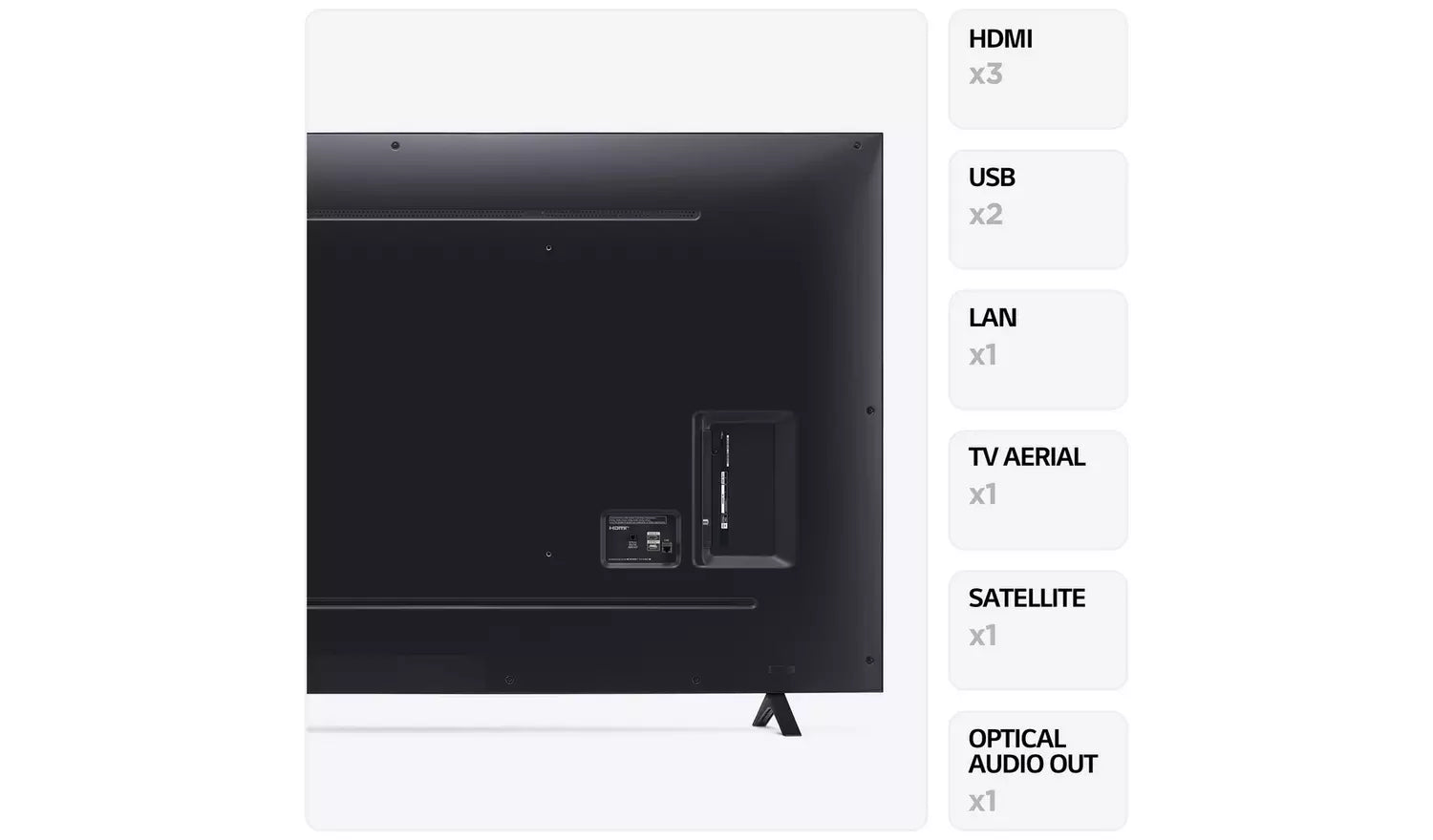 LG 70 Inch 70UR80006LJ Smart 4K UHD HDR LED Freeview TV