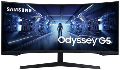 Samsung Odyssey G5 34 Inch 165Hz WQHD Gaming Monitor C34G55TWWP