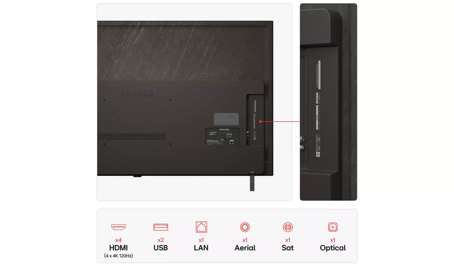 LG 55 Inch OLED55B56LA Smart 4K UHD HDR OLED TV