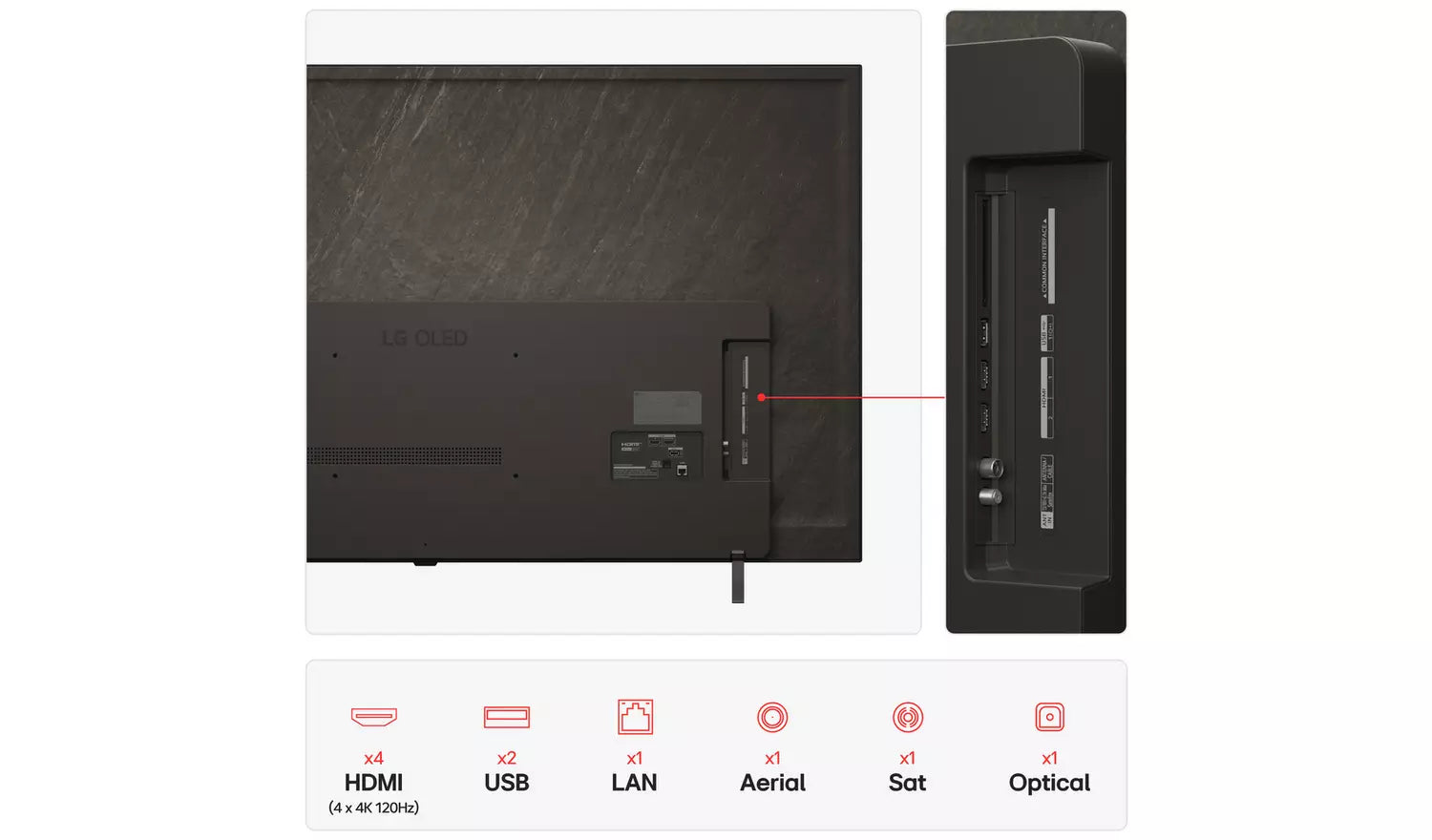 LG 65 Inch OLED65B56LA Smart 4K UHD HDR OLED TV