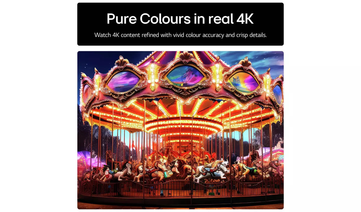 LG 65 Inch 65NANO80A6B Smart 4K UHD HDR NanoCell TV