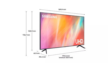 SAMSUNG UE85AU7100KXXU 85&quot; Smart 4K Ultra HD HDR LED TV