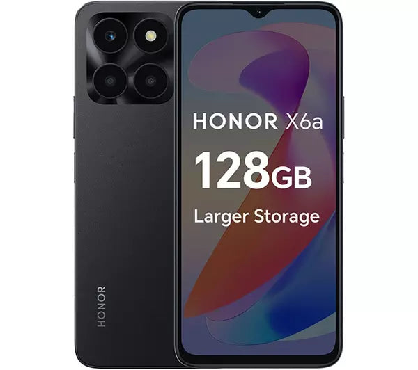 HONOR X6a - 128 GB, Midnight Black